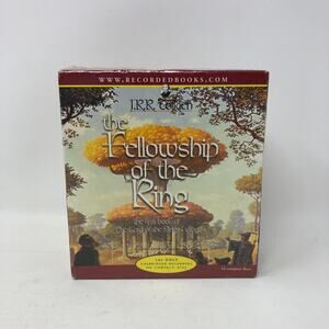 The Fellowship Of The Ring Unabridged 16 CD Box Set Audiobook LOTR New Sealed